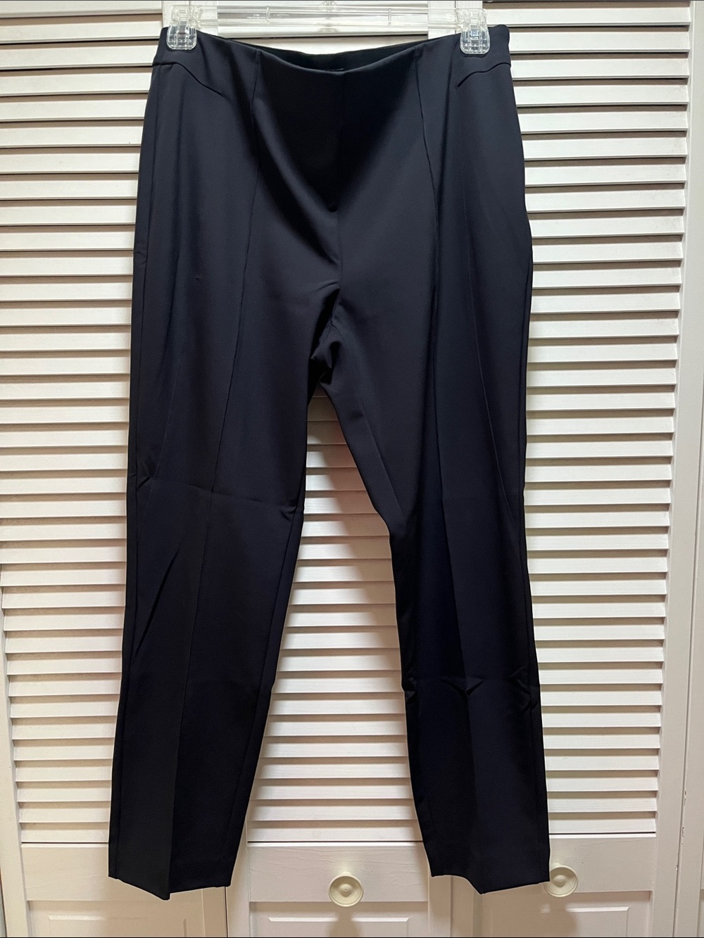 Lafayette 148 New York Navy Pants - Sleek Tailored Trousers